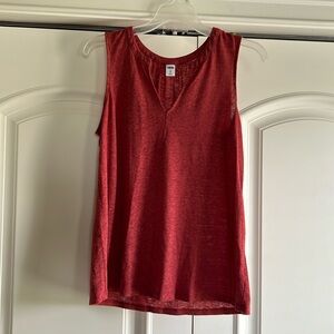 Old Navy linen blend tank
